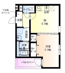 フジパレス阪急茨木北II番館の物件間取画像